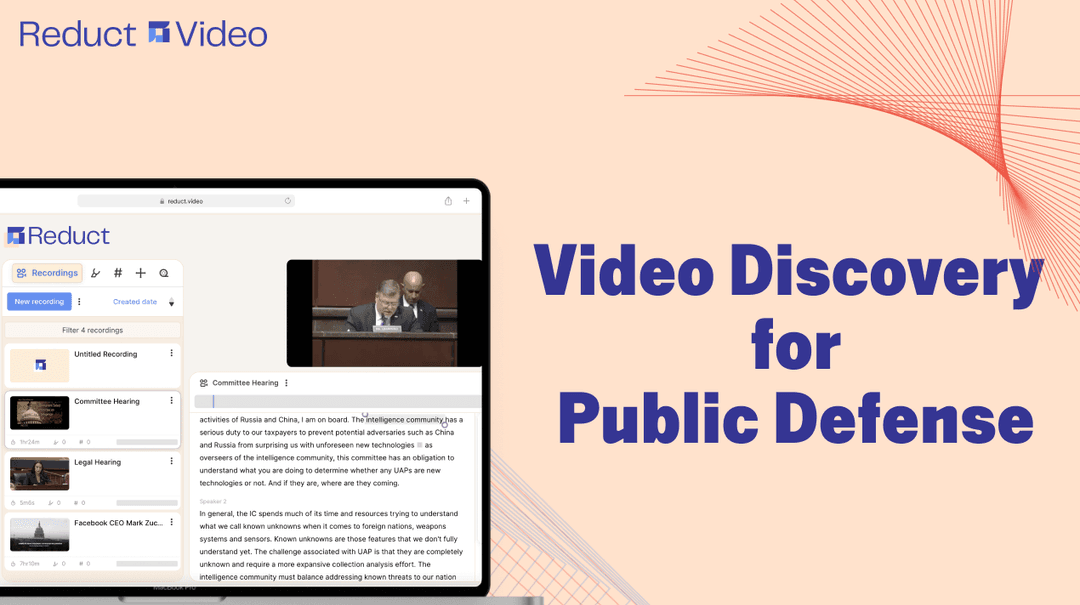 Video Discovery Tools for Public Defense