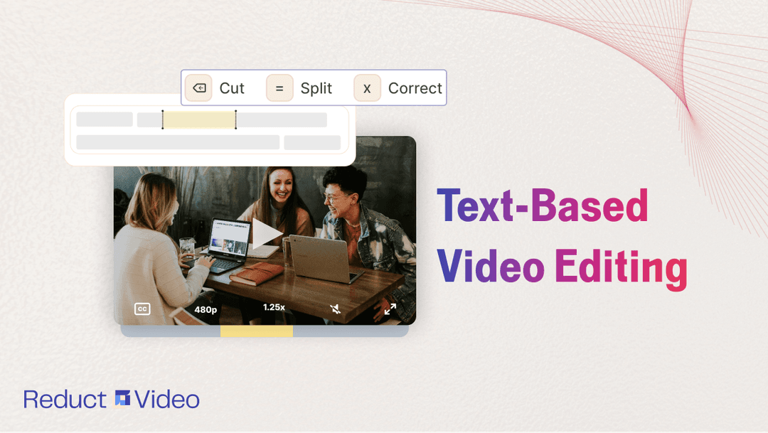 Text-based Video Editing: How to Edit Videos by Editing Text