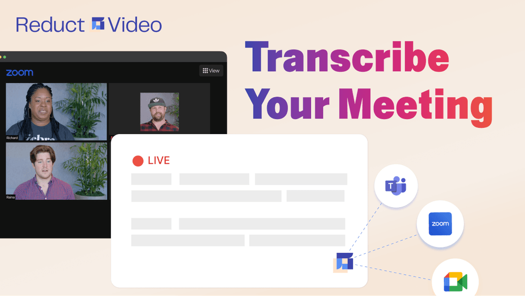 Transcribe Your Online Meetings - 3 Simple Steps