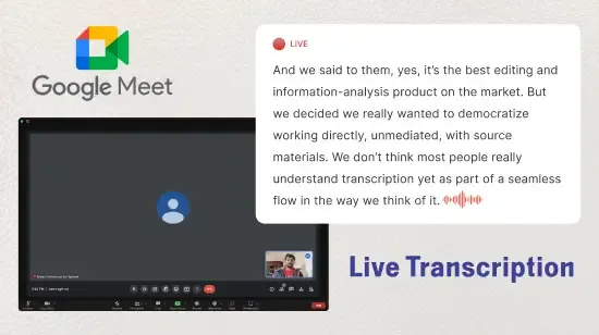 How to Live Transcribe Google Meet Calls