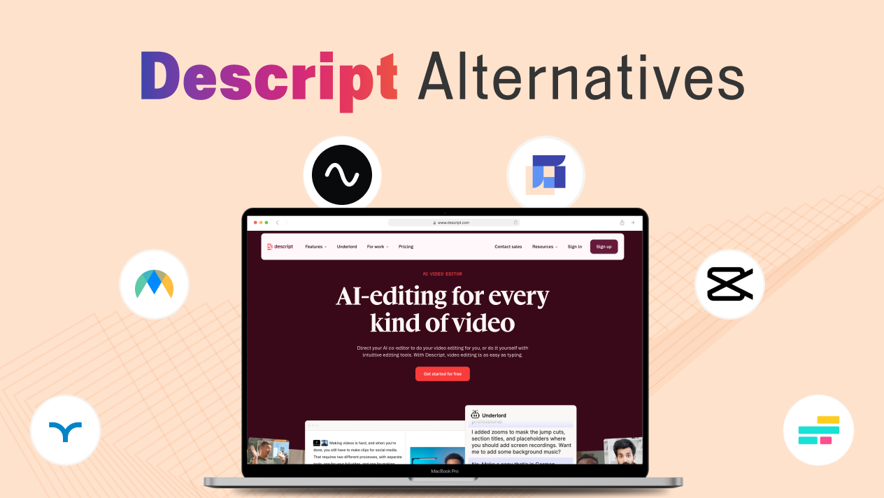 7 Best Descript Alternatives and Competitors in 2026