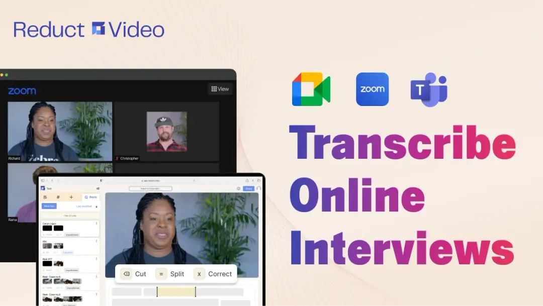 Transcribe Interviews for Qualitative Research - Fast and Easy