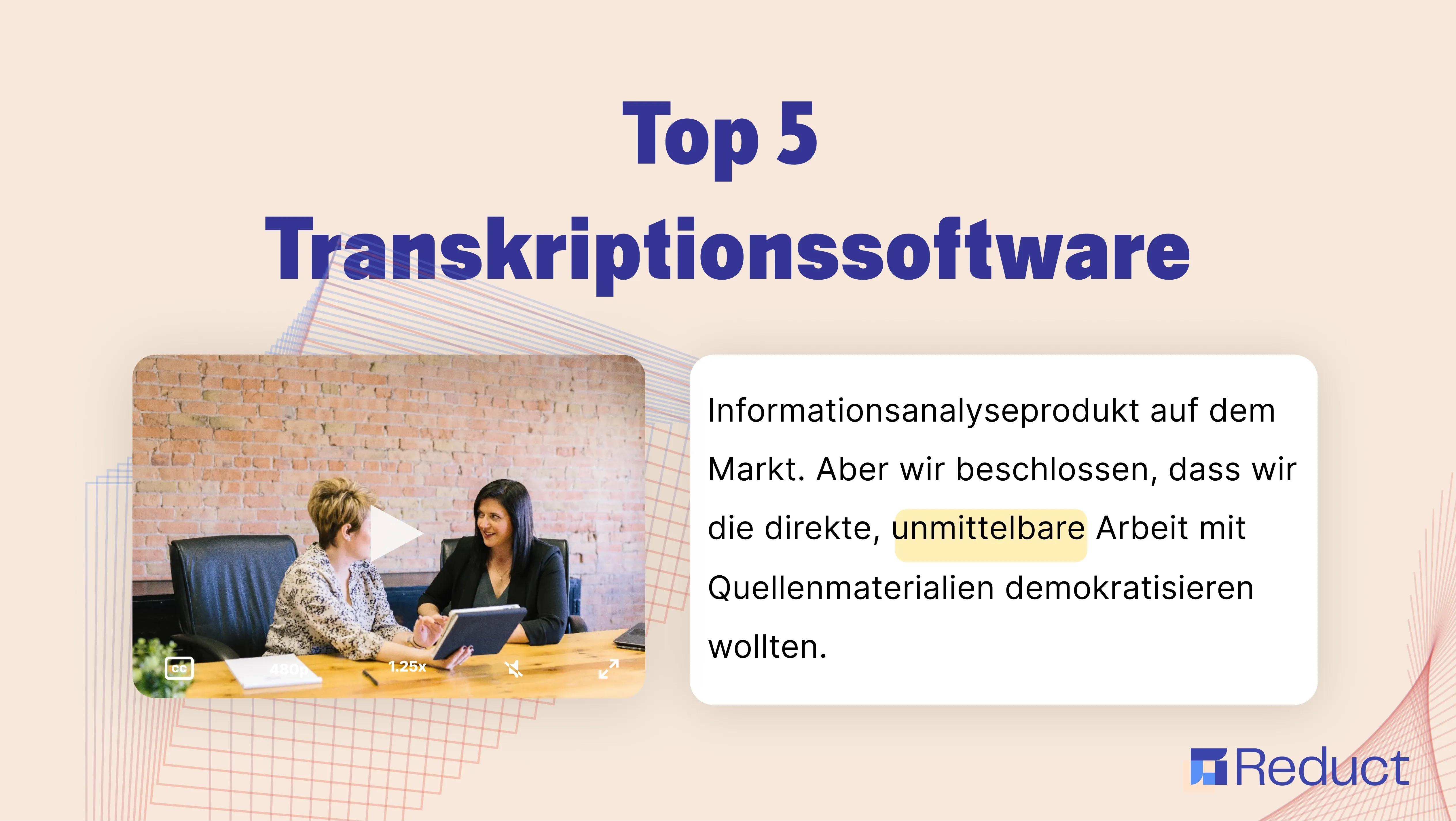 Die Top 5 Softwarelösungen zur Videotranskription 2026