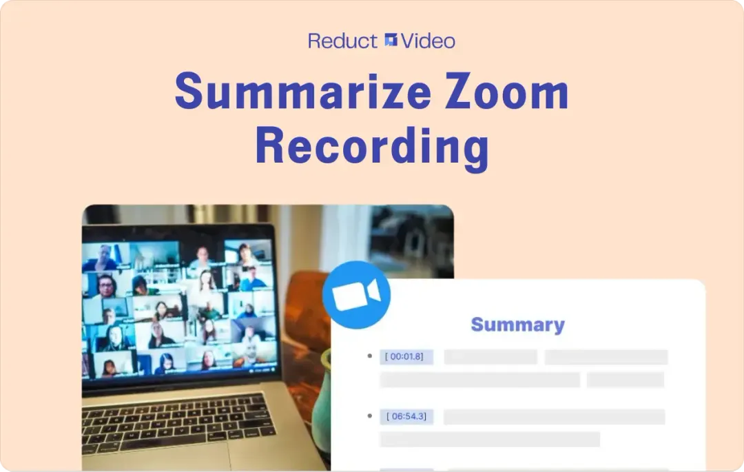 How to summarize a Zoom recording