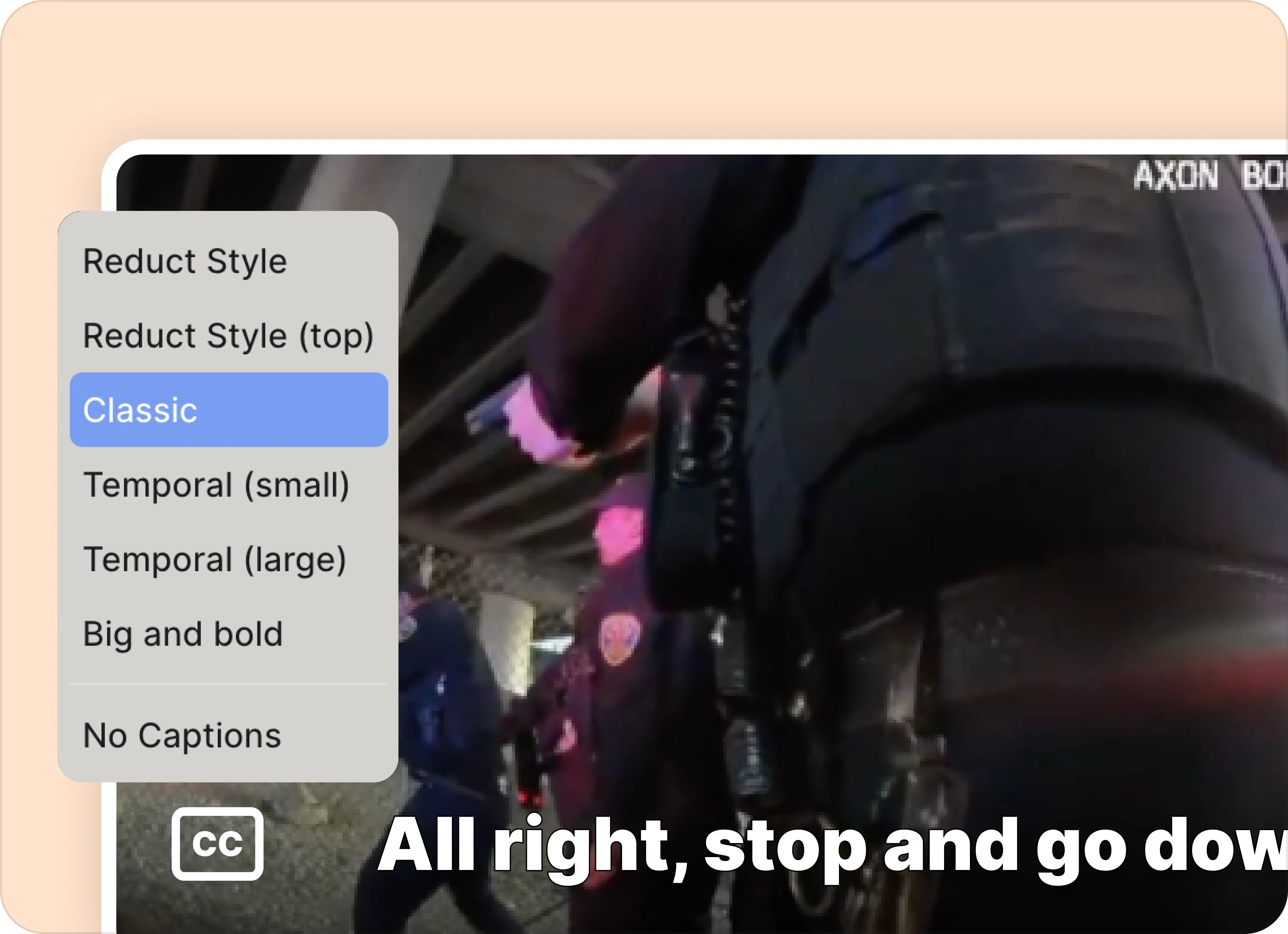 synced subtitle