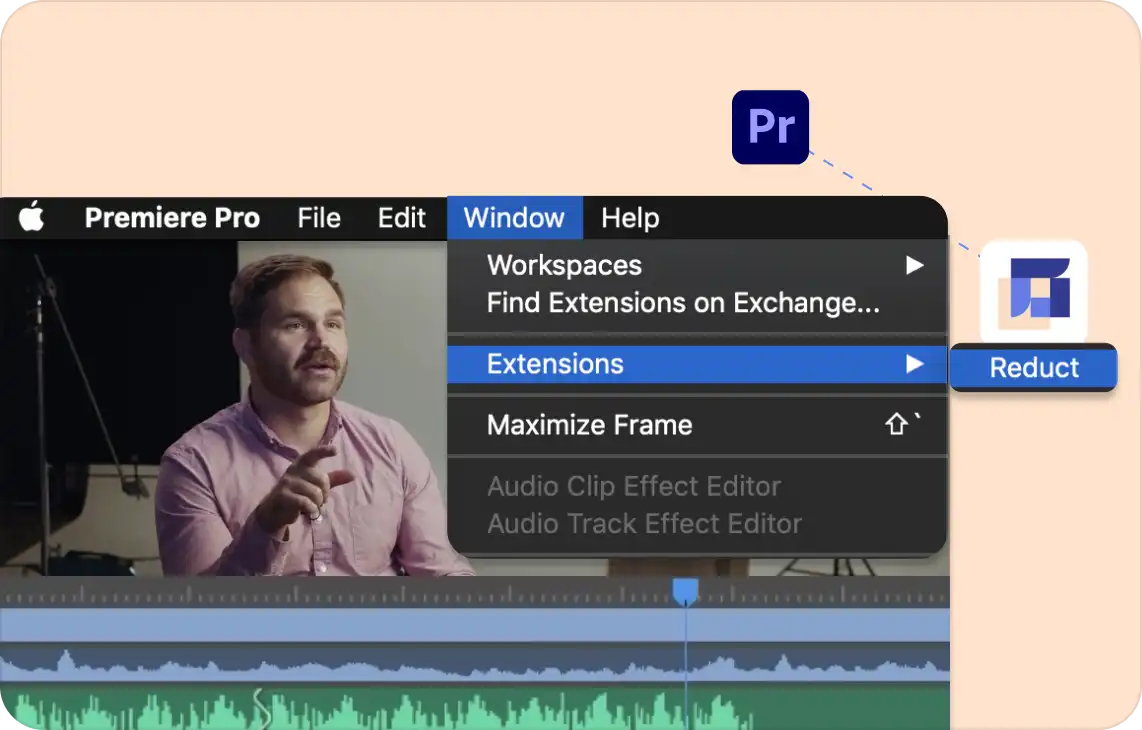 Easy integration to Premiere PRO