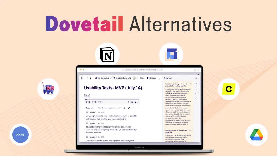 6 Best Dovetail Alternatives for UX Researchers in 2025
