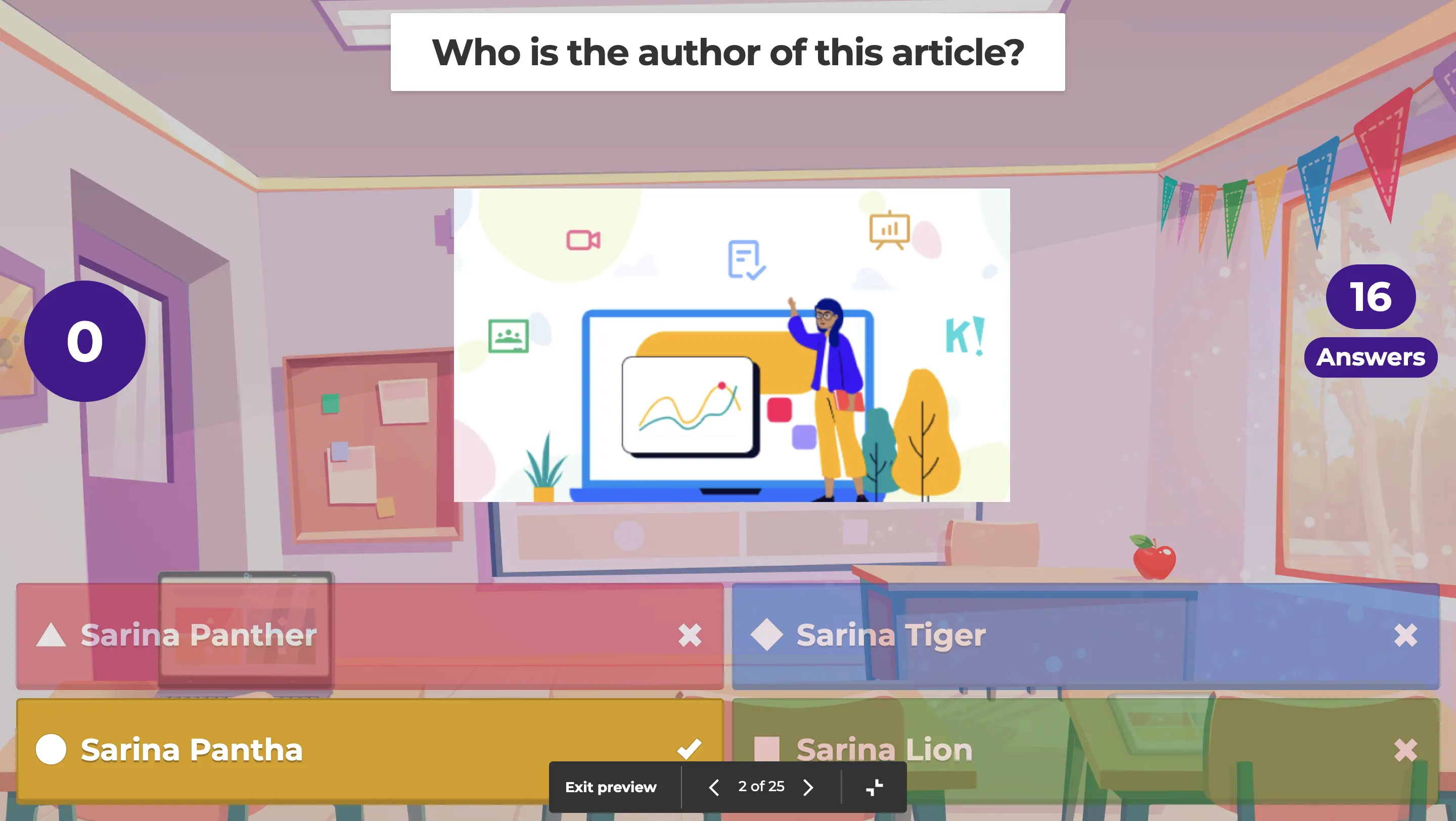 Kahoot MCQs Question