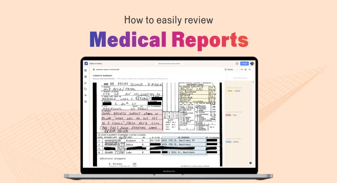 How to Review Medical Records Faster for Your Defense Case