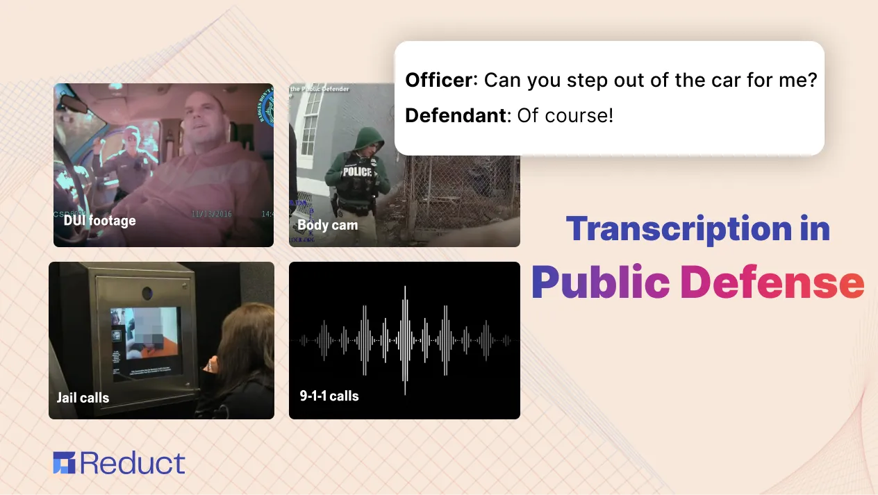 Transcription in Public Defense: Overcoming Challenges With Technology