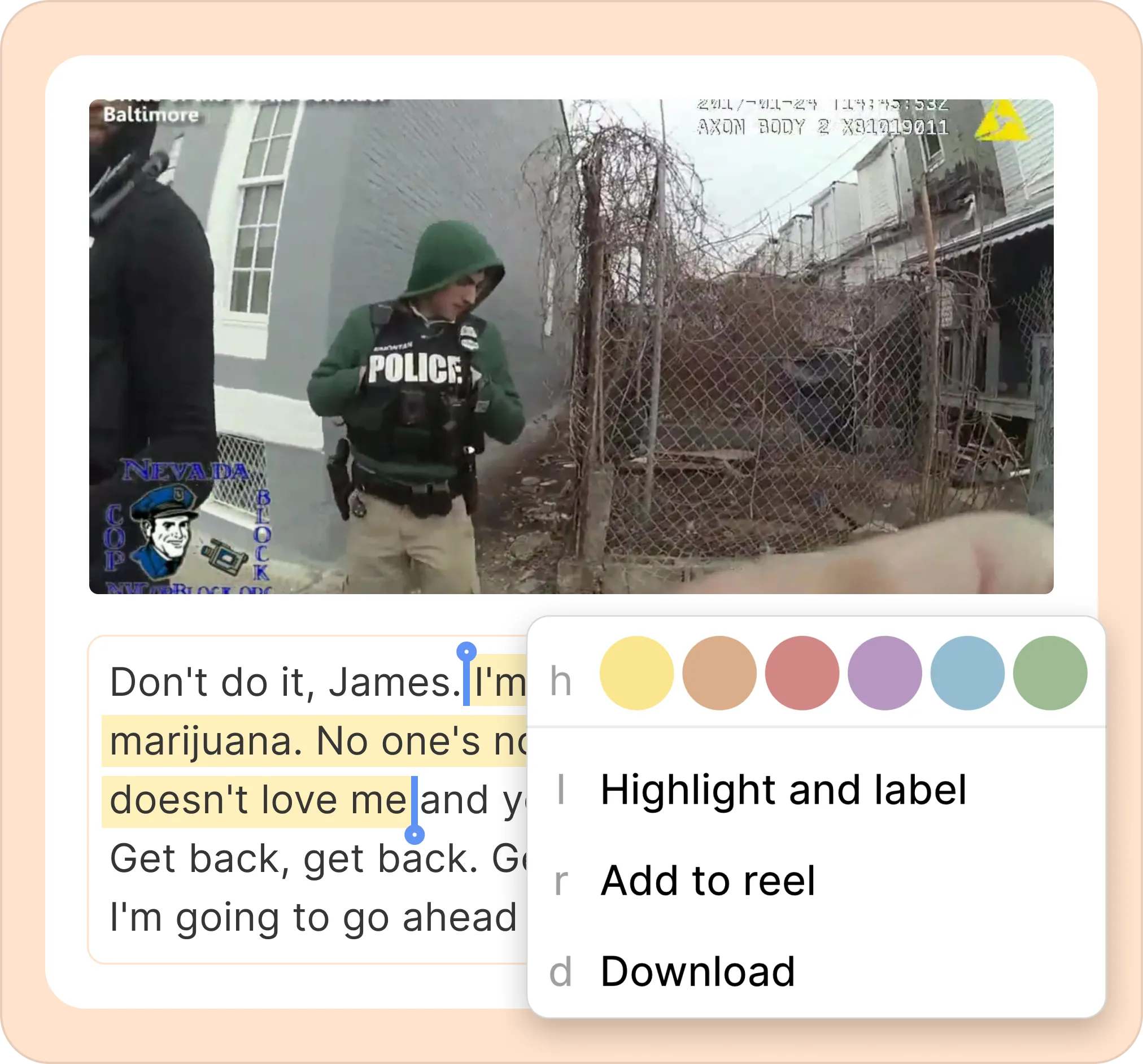 Feature Screenshot