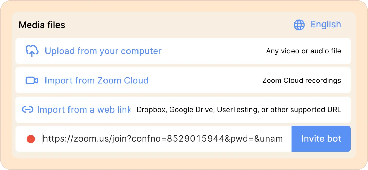 Zoom import in Reduct types in reduct