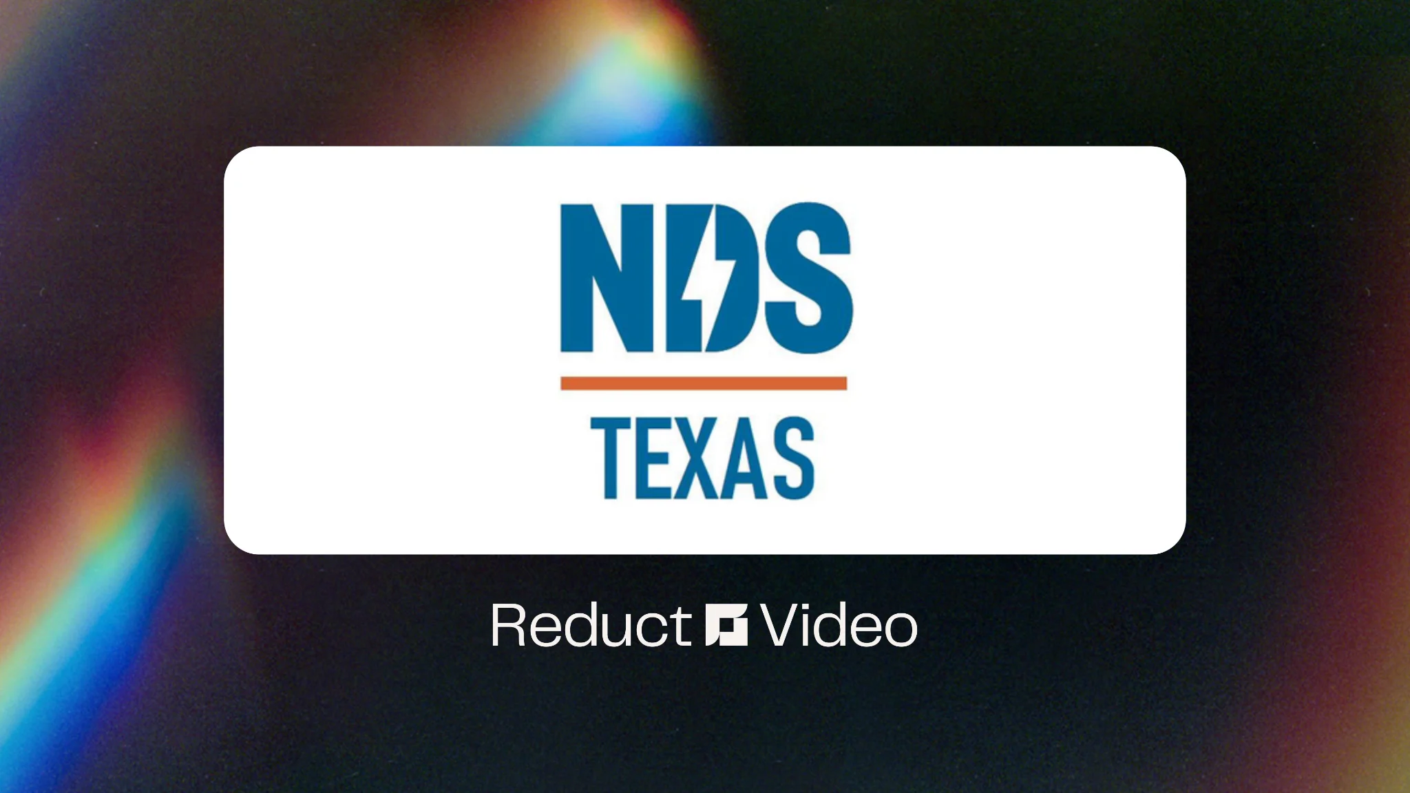 NDS Texas X Reduct partnership
