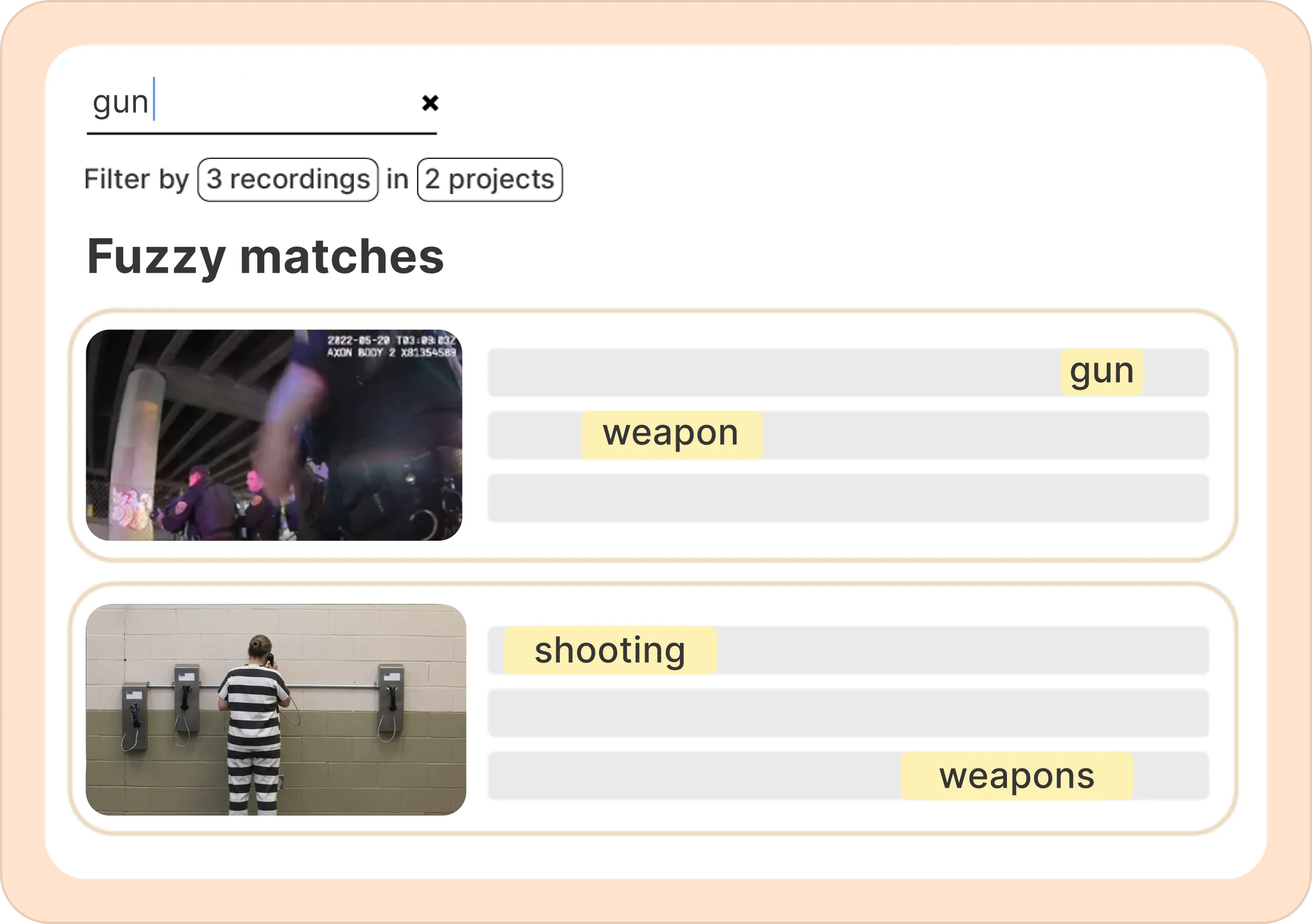 reduct search jailcalls