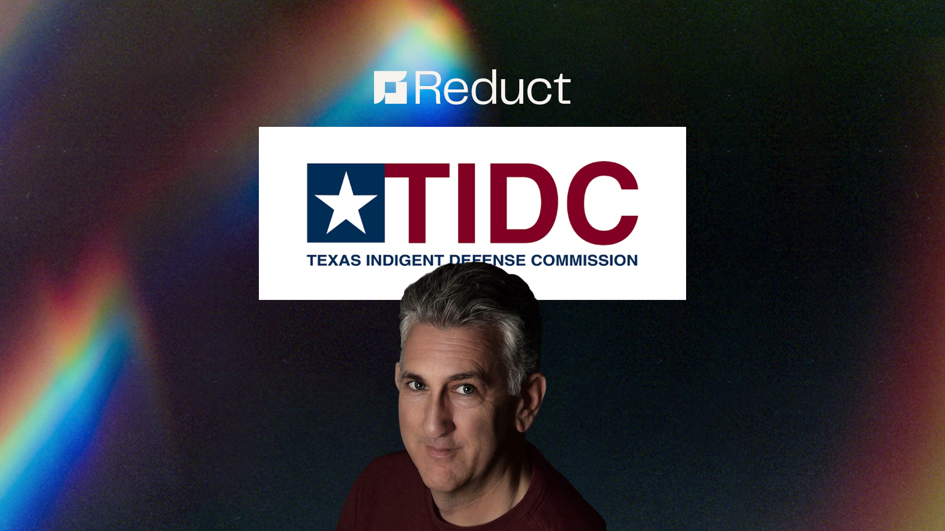 Jeff Sherr leads an AI ethics webinar for public defense leaders at the Texas Indigent Defense Commission