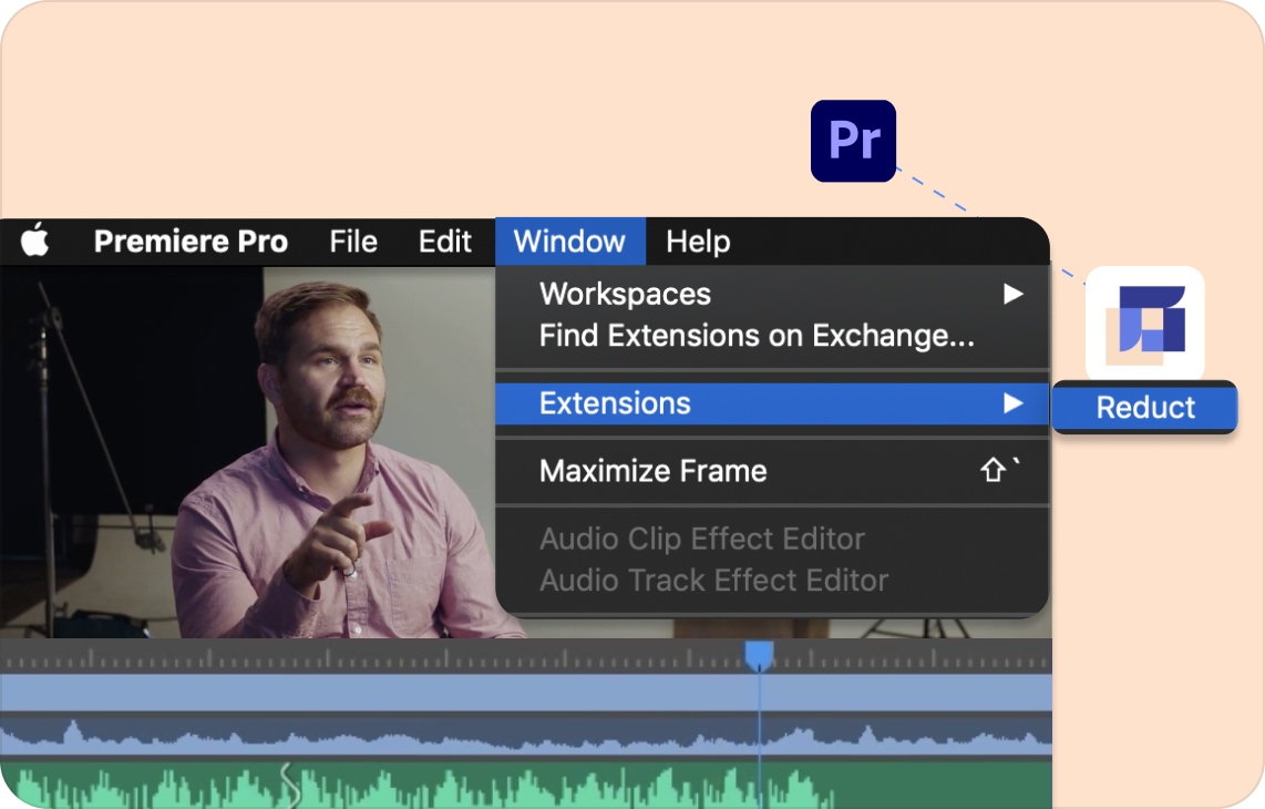 Easy integration to Premiere PRO